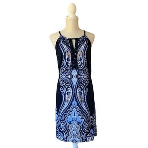 INC Halter Beaded Chic Boho Dress NWT